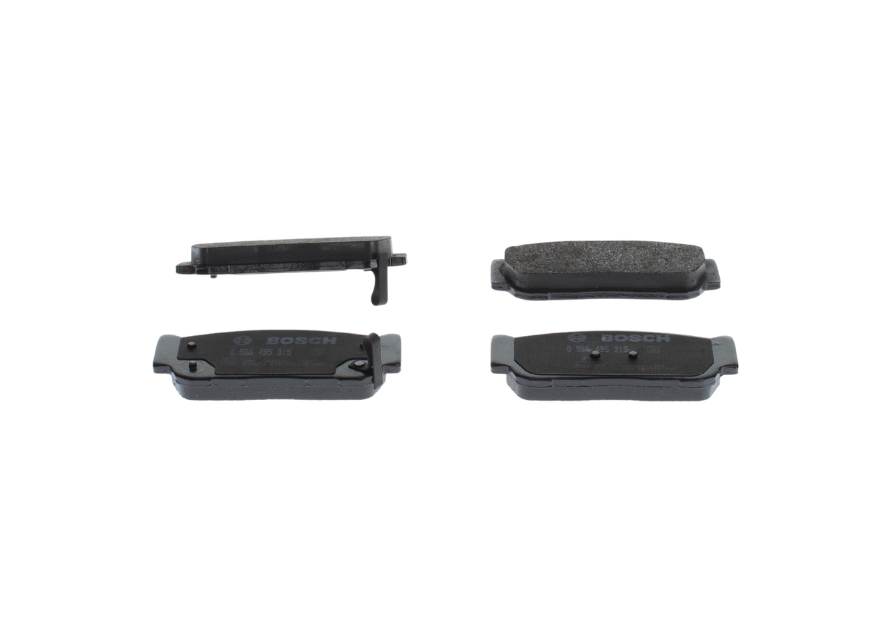 Plaquettes de frein 0 986 495 315 BOSCH 48413091A0 SSANGYONG