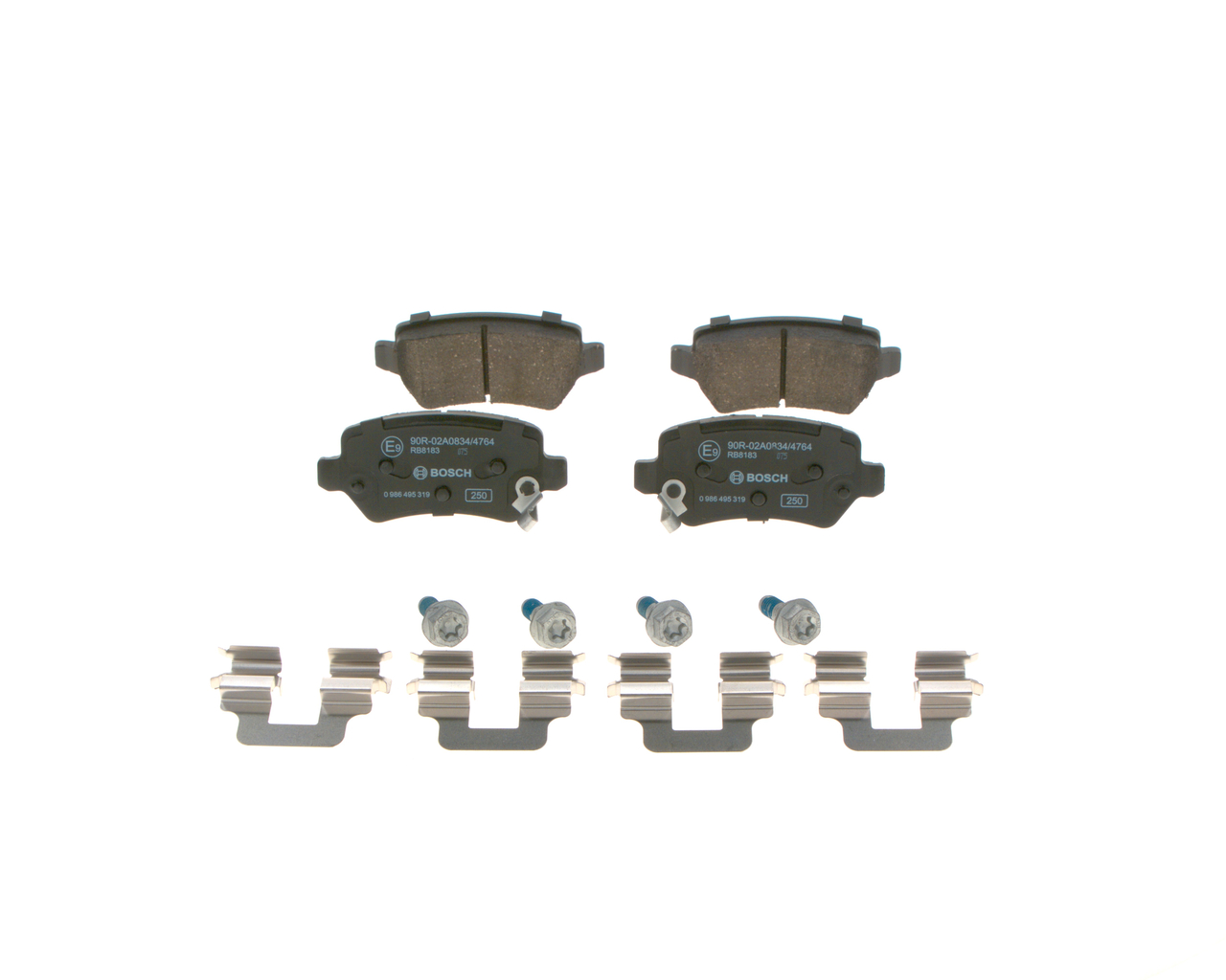 BOSCH BP1608 Brake pad set