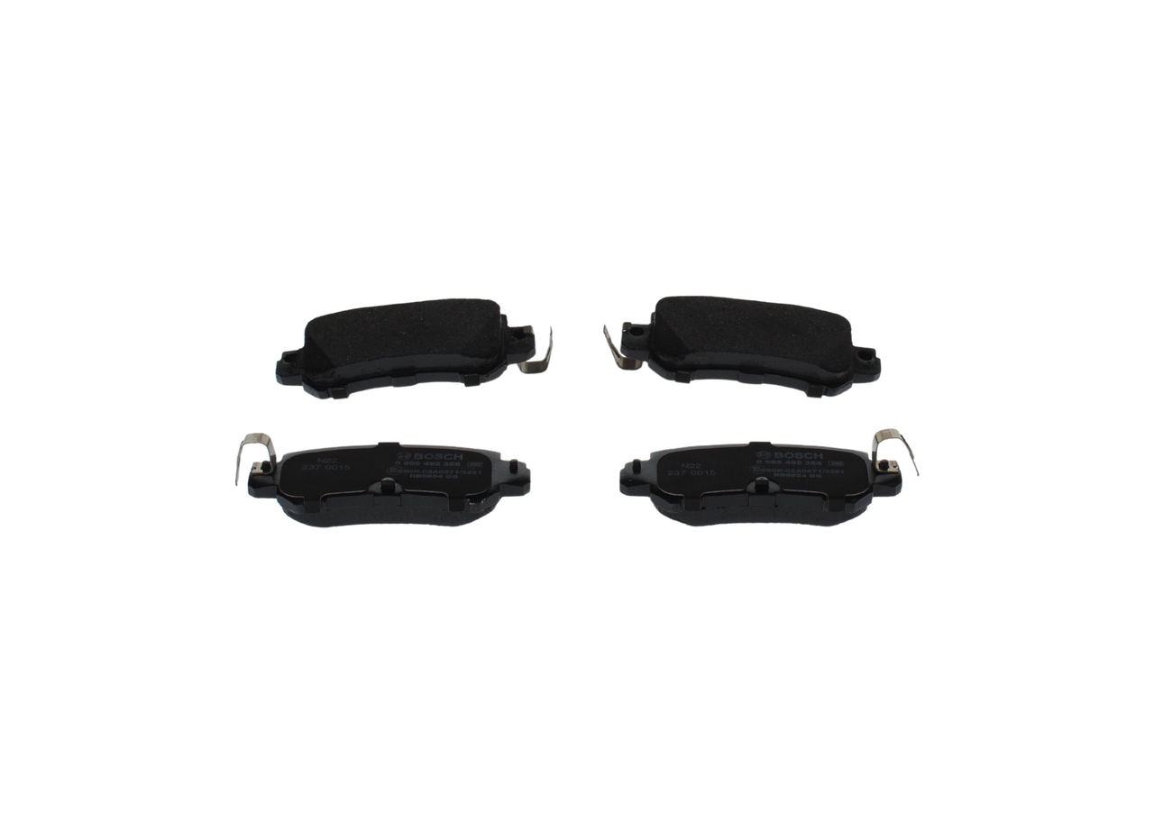 BOSCH 0 986 495 368 originele Remblokken 2 Hatchback (DL, DJ) kosten