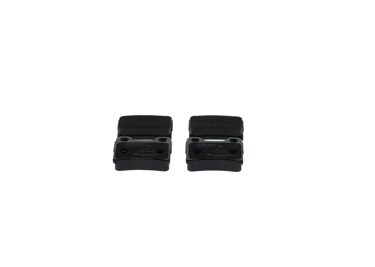 Bremseklodser 0 986 495 386 BOSCH 0 K20 H3 323Z Bremseklodser 0 986 495 386 BOSCH 0K20H 3323Z VW