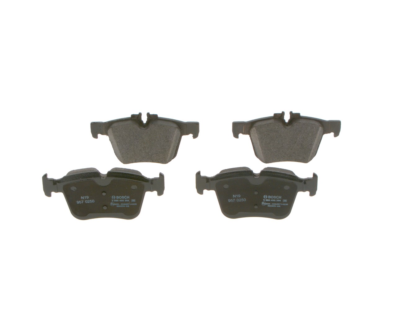 BOSCH 0986495394 Športové brzdové doštičky Mercedes W205 cena