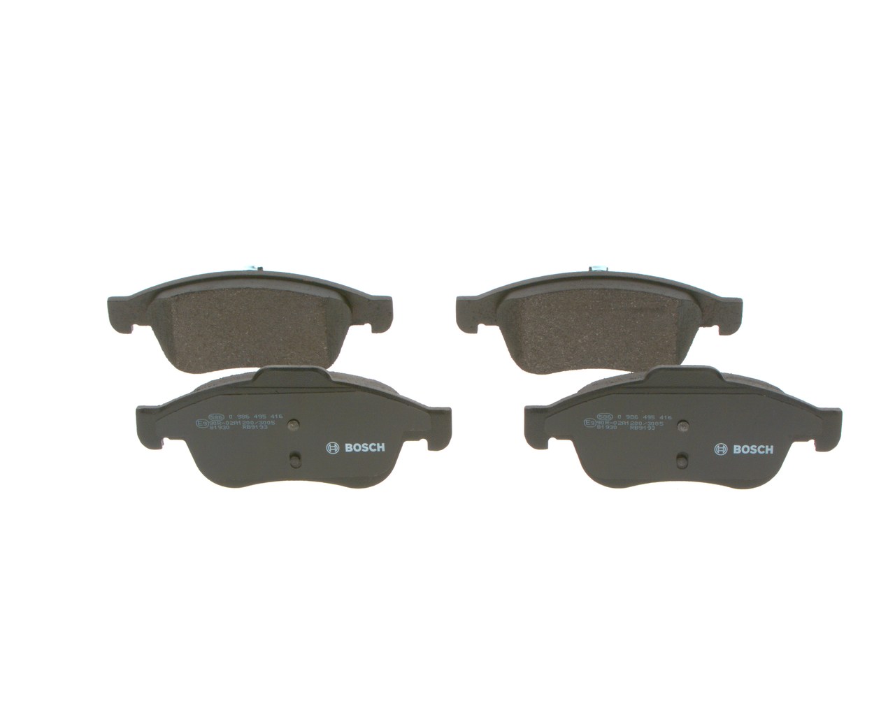 BOSCH BP1363 Kit pastiglie freni