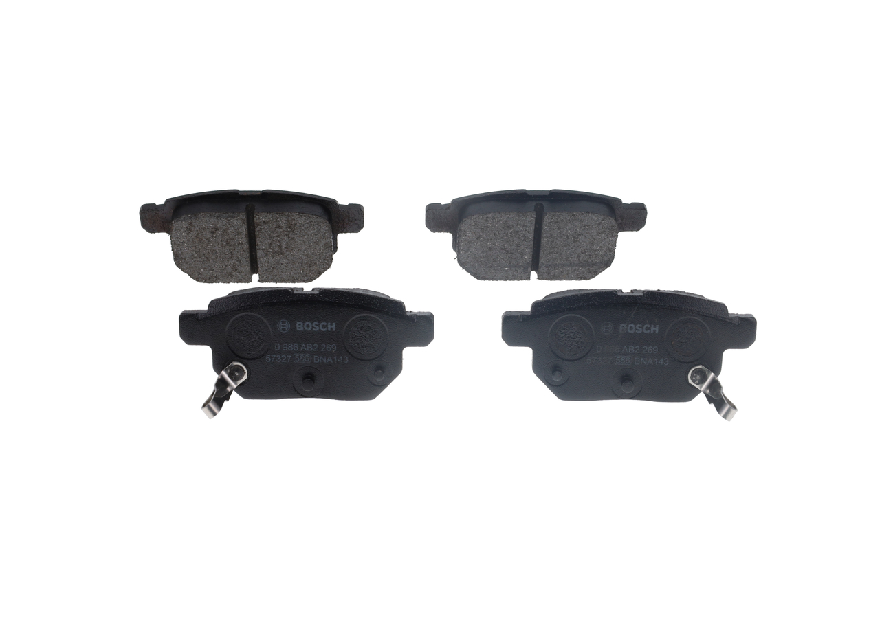 BOSCH BP2269 Kit pastiglie freni