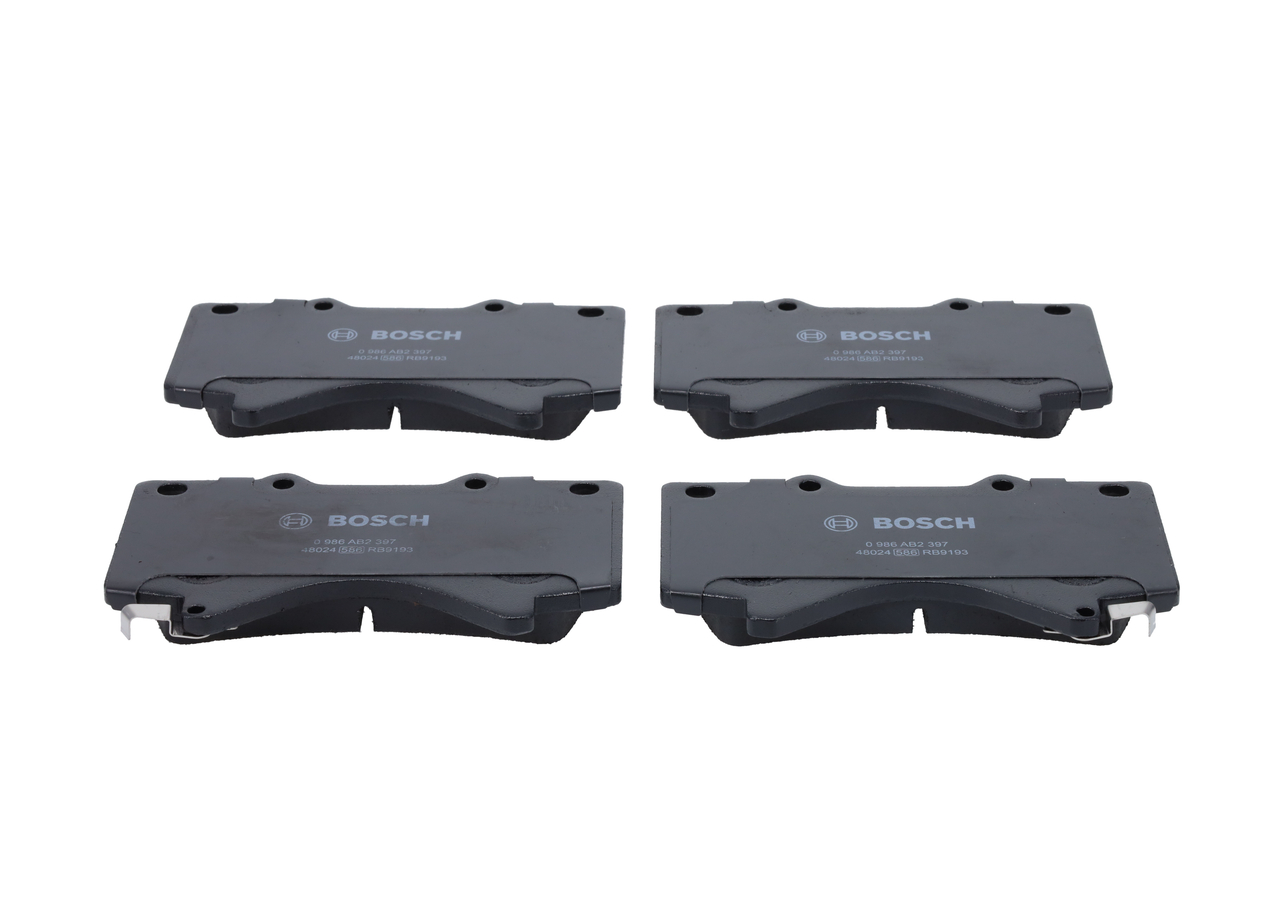 Brake pads BOSCH BP2397 for TOYOTA, LEXUS