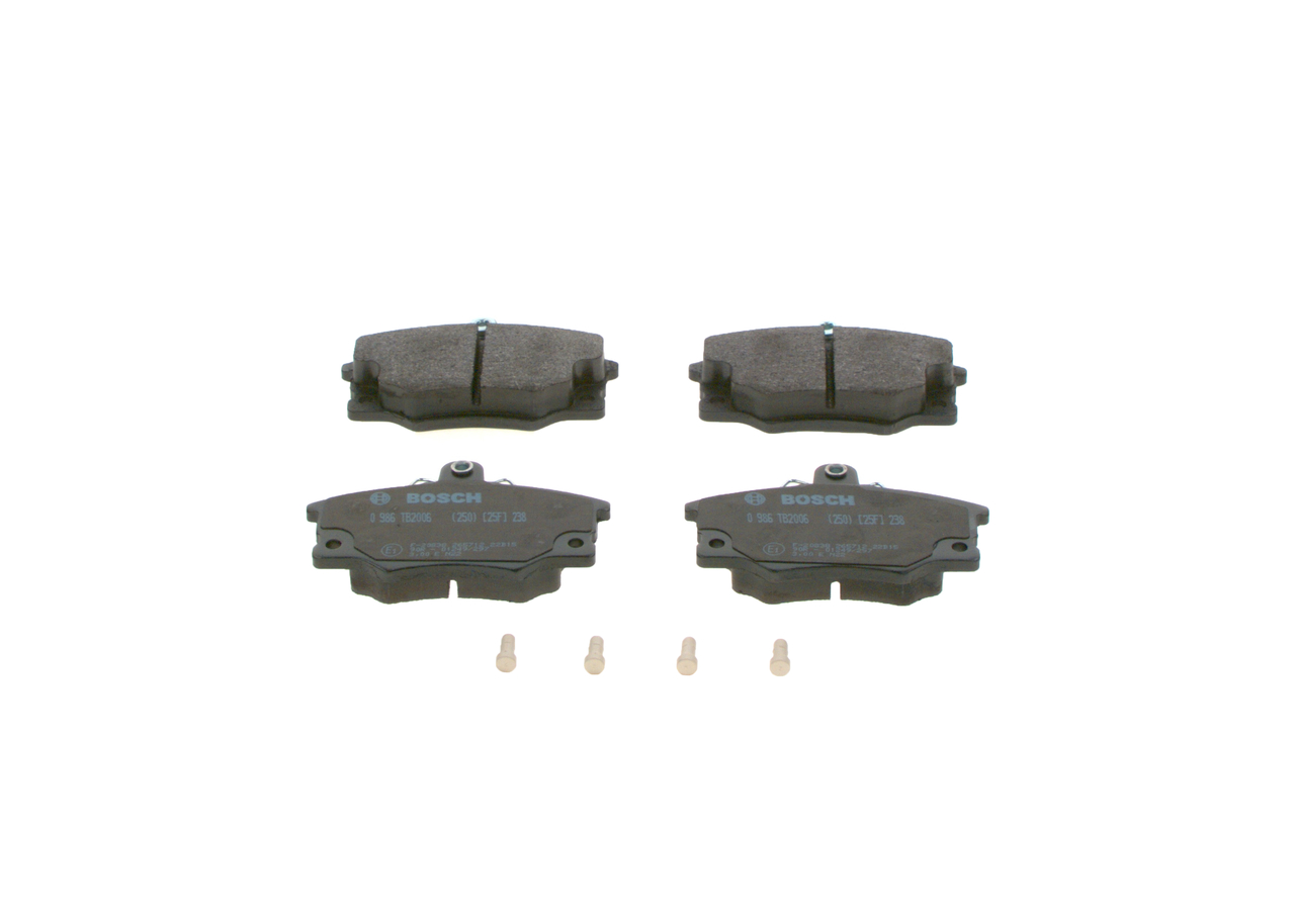 BOSCH E1 90R-01249/297 Klocki hamulcowe