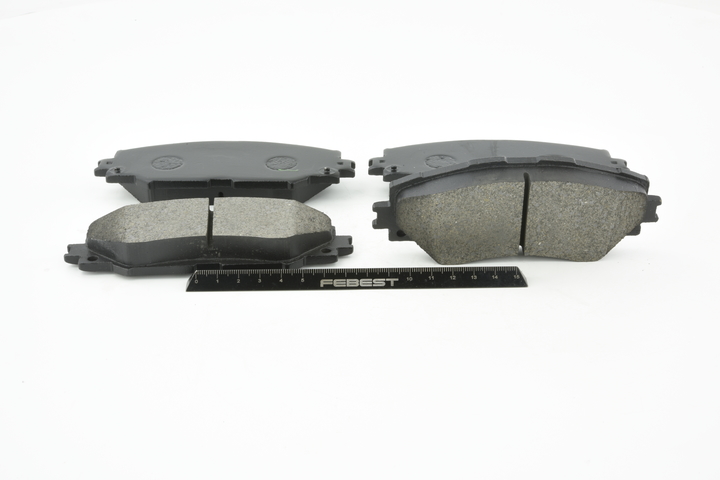 Brake pad set 0101-ZZE150F FEBEST 044650D200 SUBARU