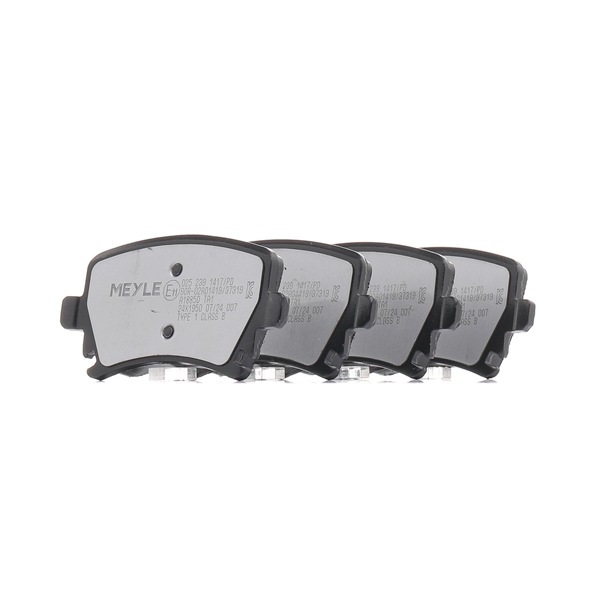 MEYLE Bremsbeläge 025 239 1417/PD 025 239 1417/PD MEYLE SSANGYONG Bremsbeläge vorne und hinten