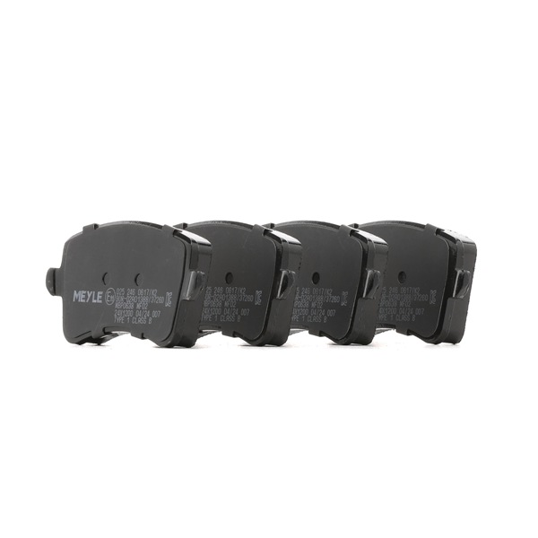 Kit pastiglie freni 025 246 0617/K2 MEYLE 8K0 698 451 P Volkswagen