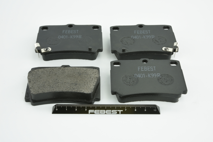 Plaquettes de frein 0401-K99R FEBEST MZ690047 MITSUBISHI