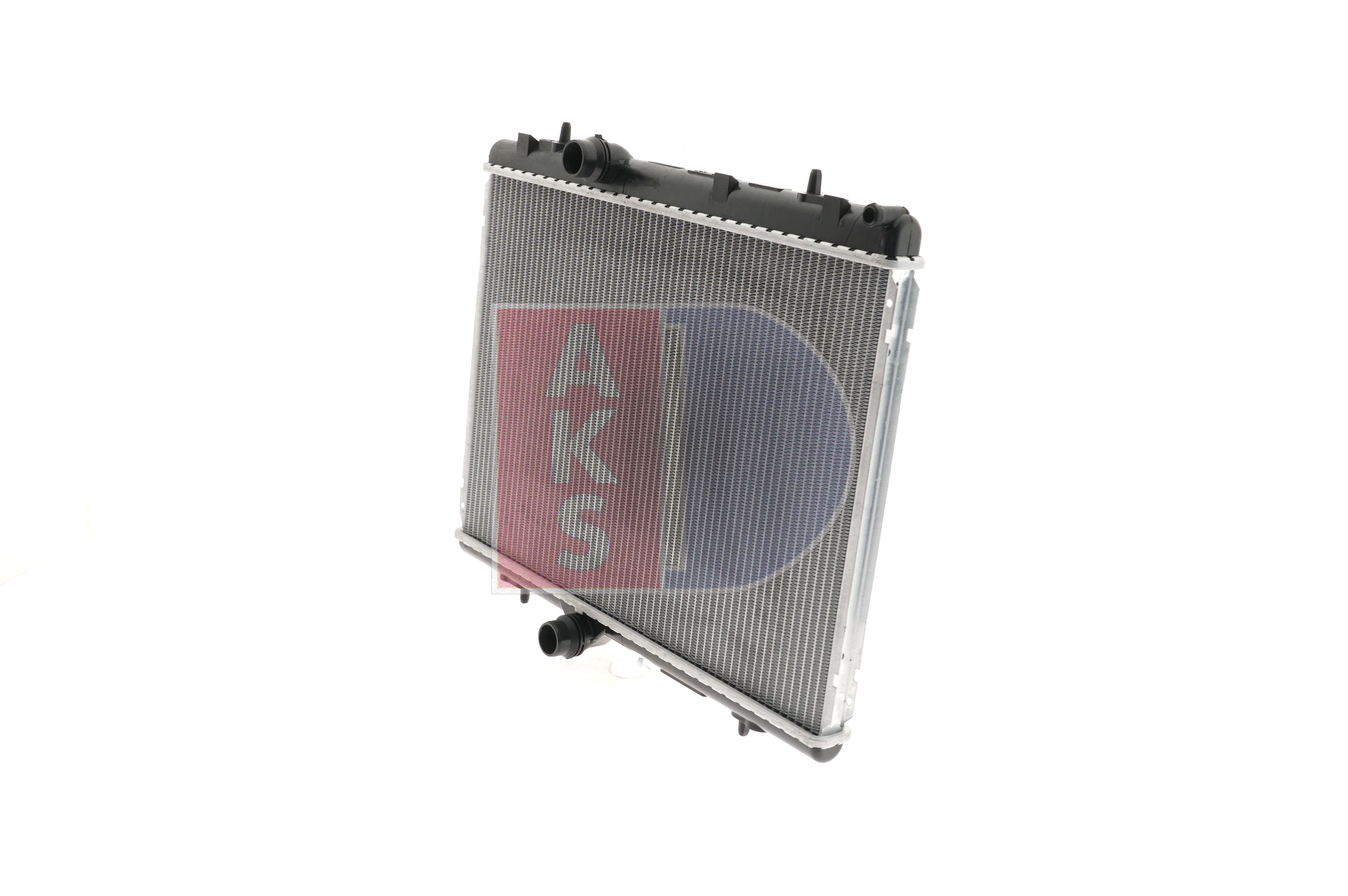 AKS DASIS 060063N Engine radiator Aluminium, Brazed cooling fins, Manual-/optional automatic transmission-image-8668171