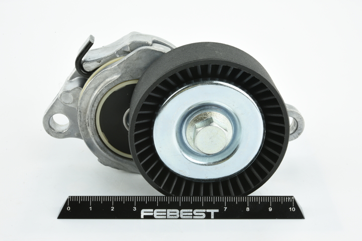 FEBEST Τεντωτήρας ιμάντα, ιμάντας poly-V 0790-GRV Βραχίονας σύσφιγξης AUDI FEBEST 0790-GRV