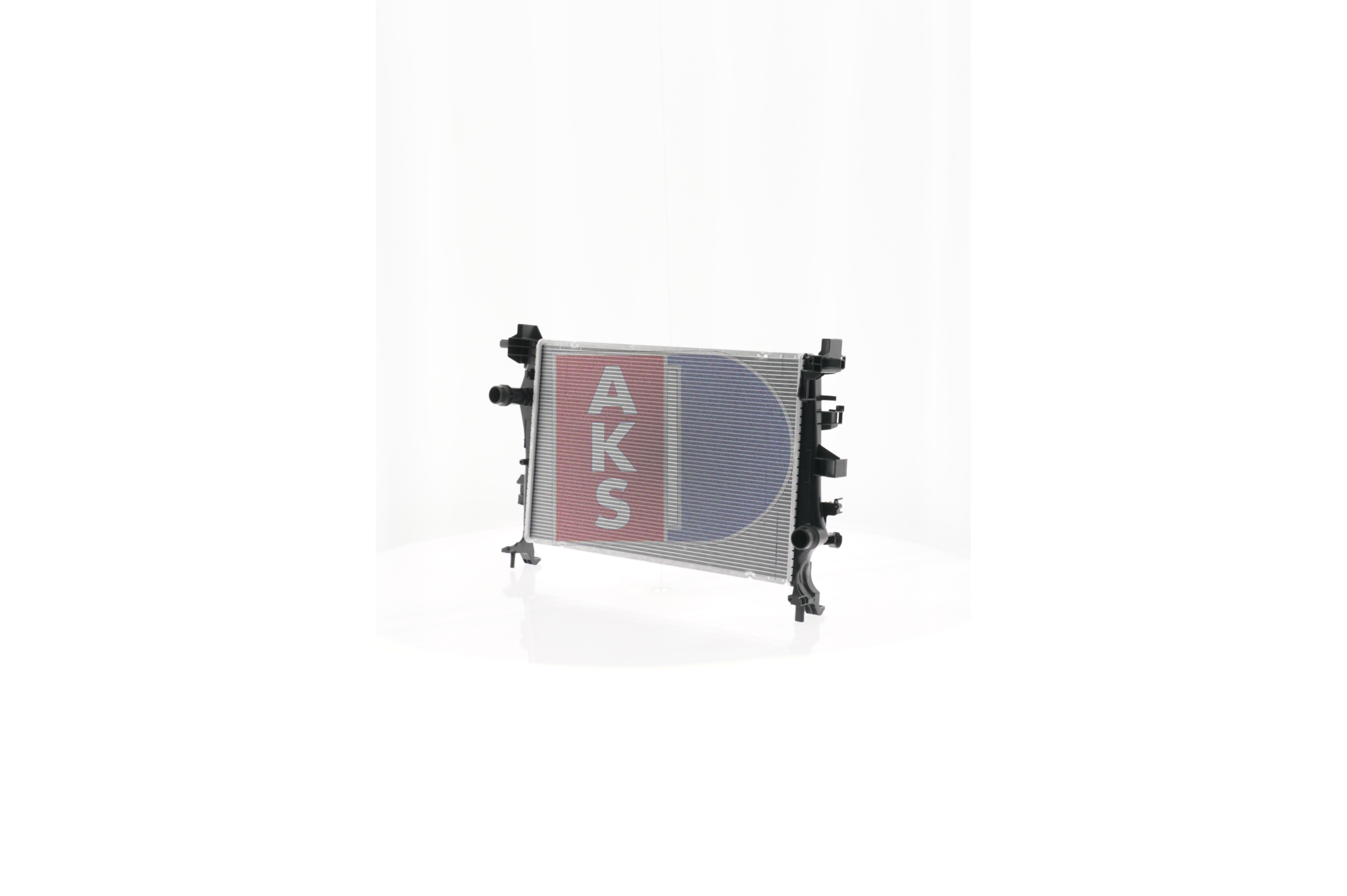 AKS DASIS 080121N Engine radiator Aluminium, Brazed cooling fins, Manual-/optional automatic transmission-image-8699200