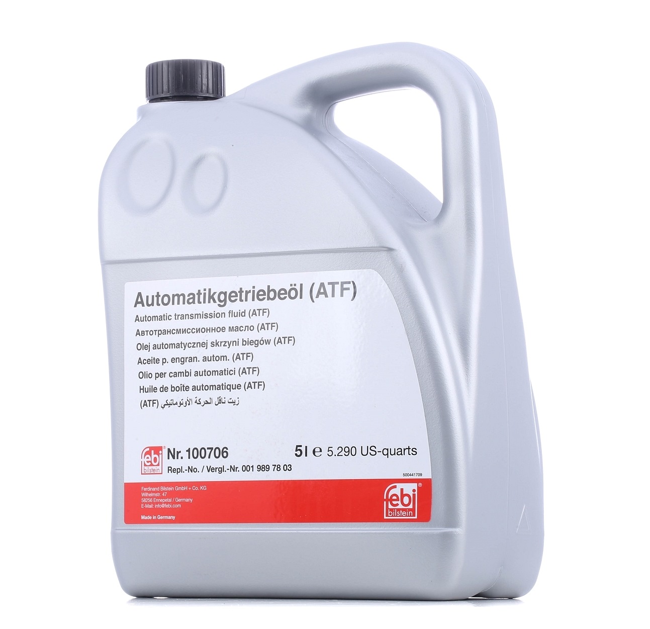 FEBI BILSTEIN 100706 Automatic Transmission Fluid Capacity: 5l, ATF MB15-image-8768130