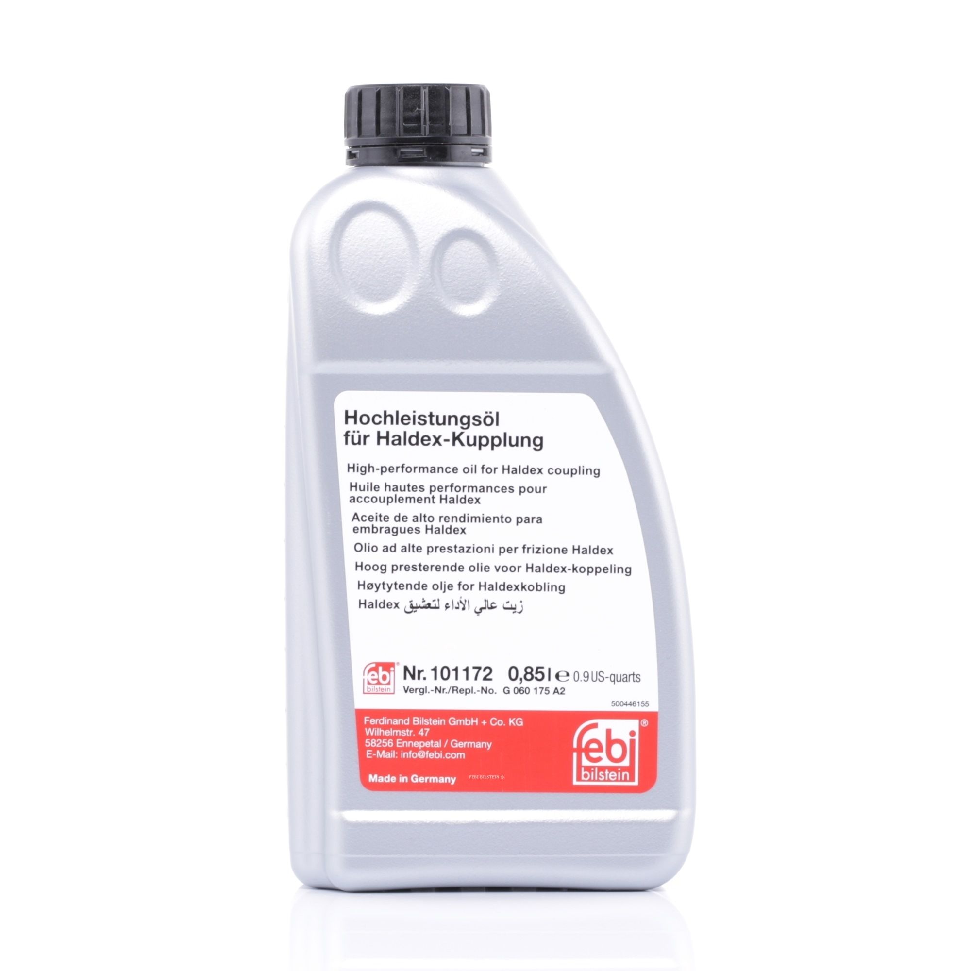 FEBI BILSTEIN 101172 Haldex oil 0,85l-image-8773507