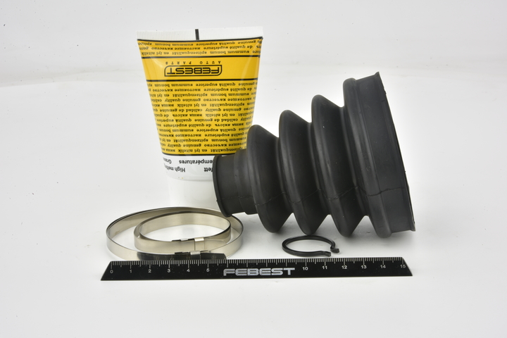 FEBEST 1015-CAP Faltenbalg, Antriebswelle getriebeseitig, NBR (Nitril-Butadien-Kautschuk)