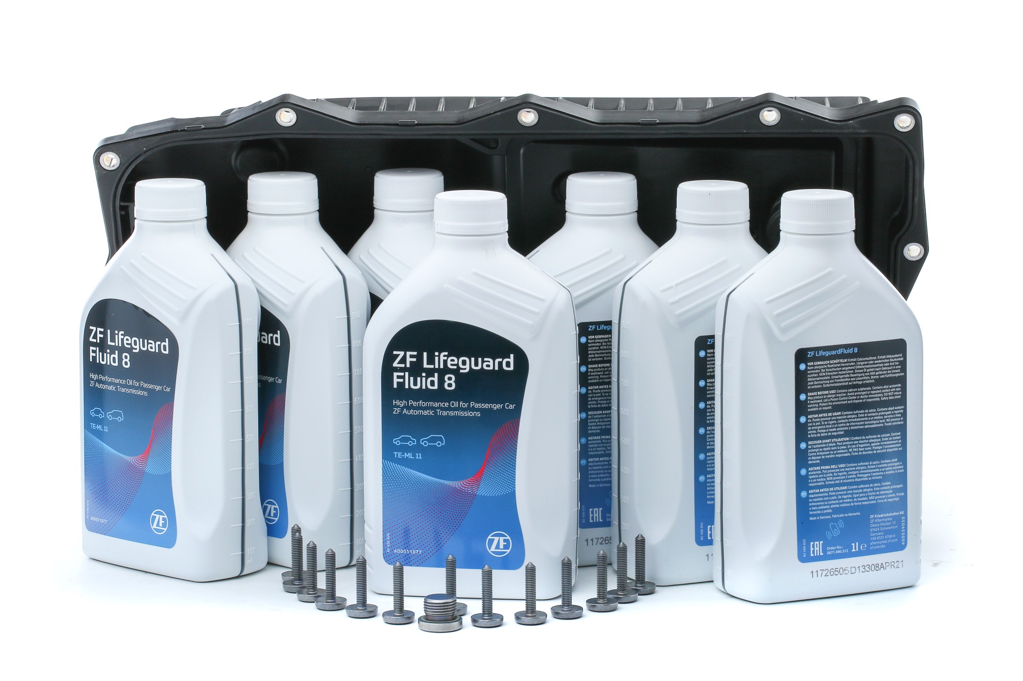 ZF GETRIEBE 1087.298.360 Parts Kit, automatic transmission oil change contains complete oil change kit-image-8824043