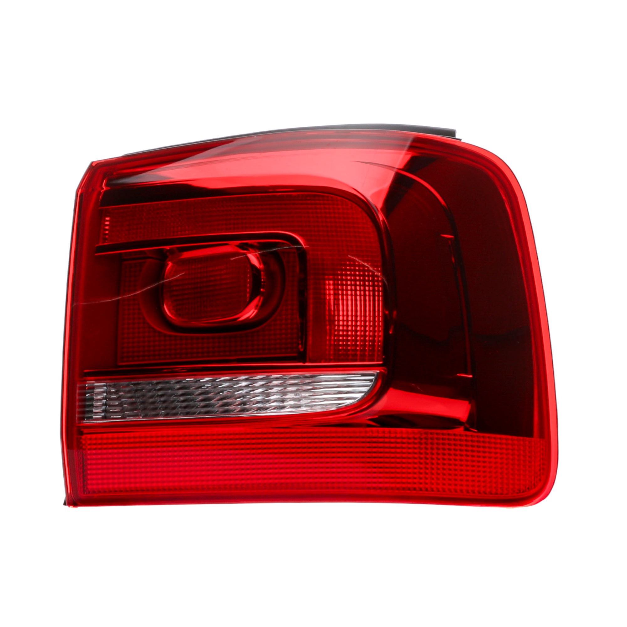 Side view of TYC 11-12387-01-2 Rear light Right, without bulb holder, Outer section