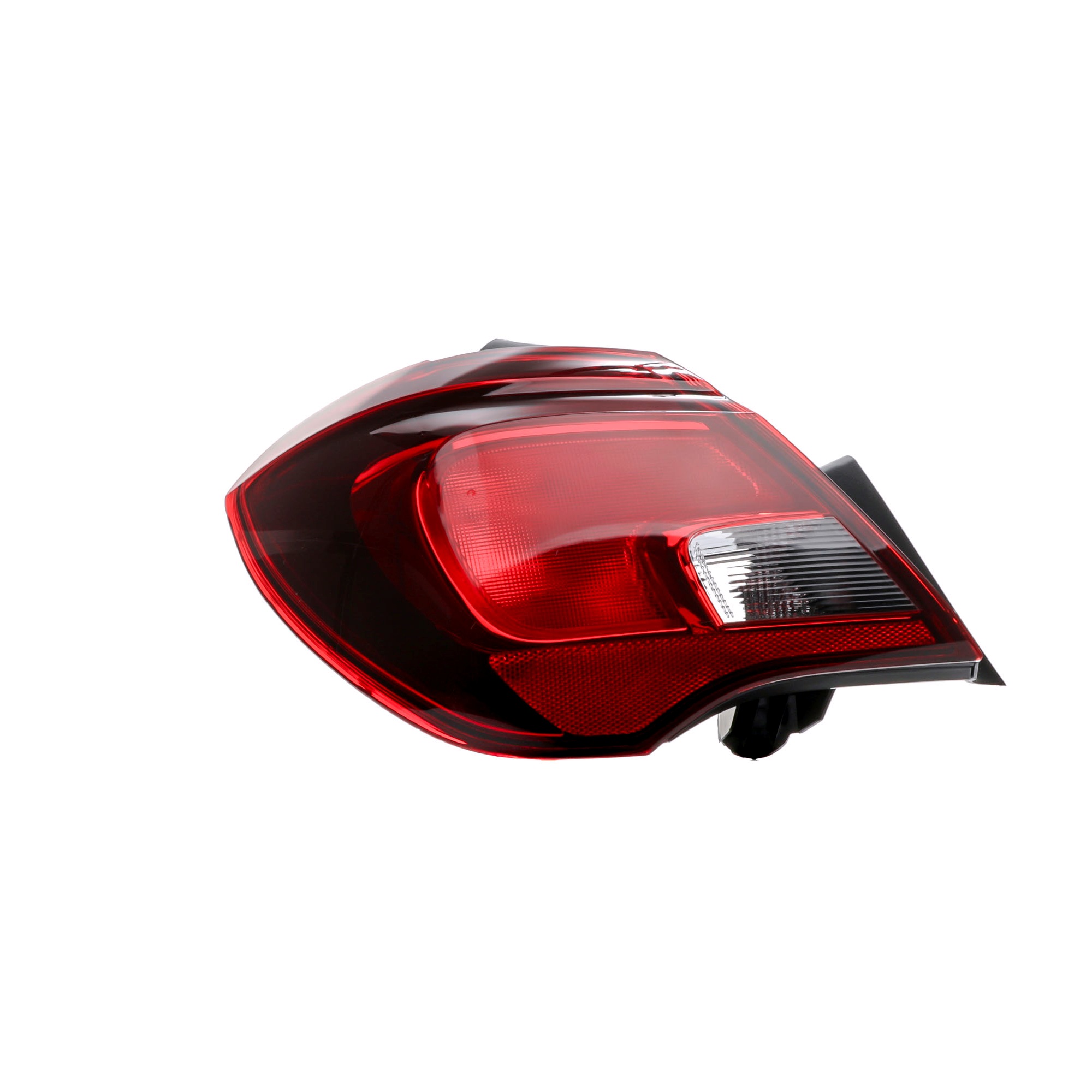 Side view of TYC 11-12834-01-2 Rear light Left, without bulb holder, Outer section