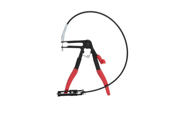 KS TOOLS 115.1041 Pliers, hose clamp straight, Ø of: 0mm, Ø up to: 60mm, Length: 200mm-image-8873791