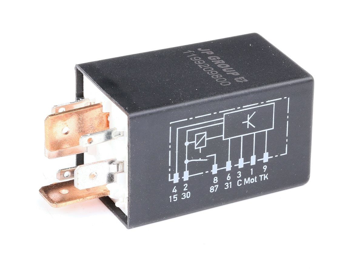 Side view of JP GROUP 1199209800 Relay, fuel pump JP
