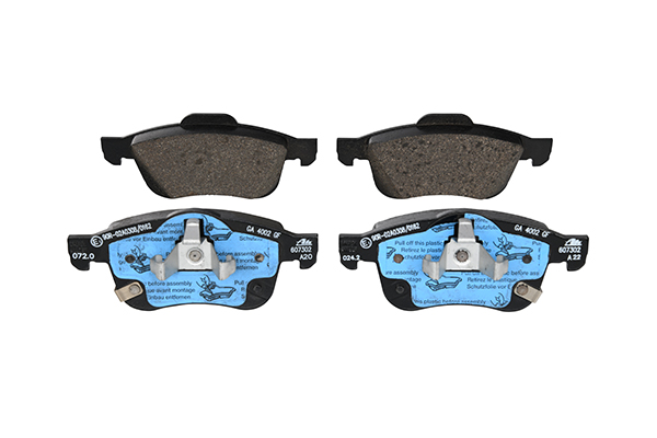 ATE 607302 Brake pad set