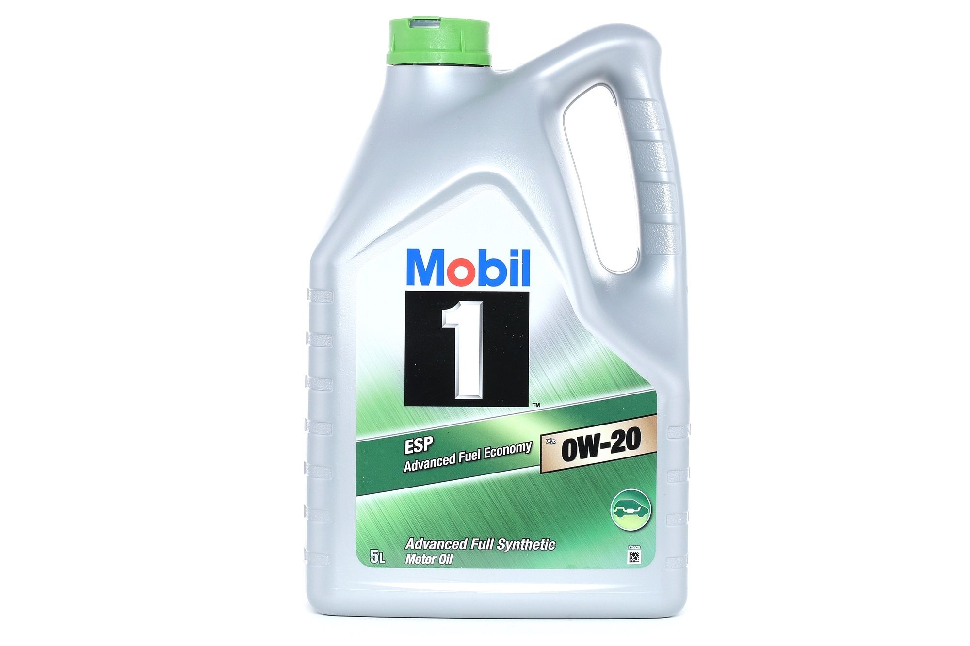 Side view of MOBIL 153685 Engine oil 0W-20, Capacity: 5l, Synthetic Oil