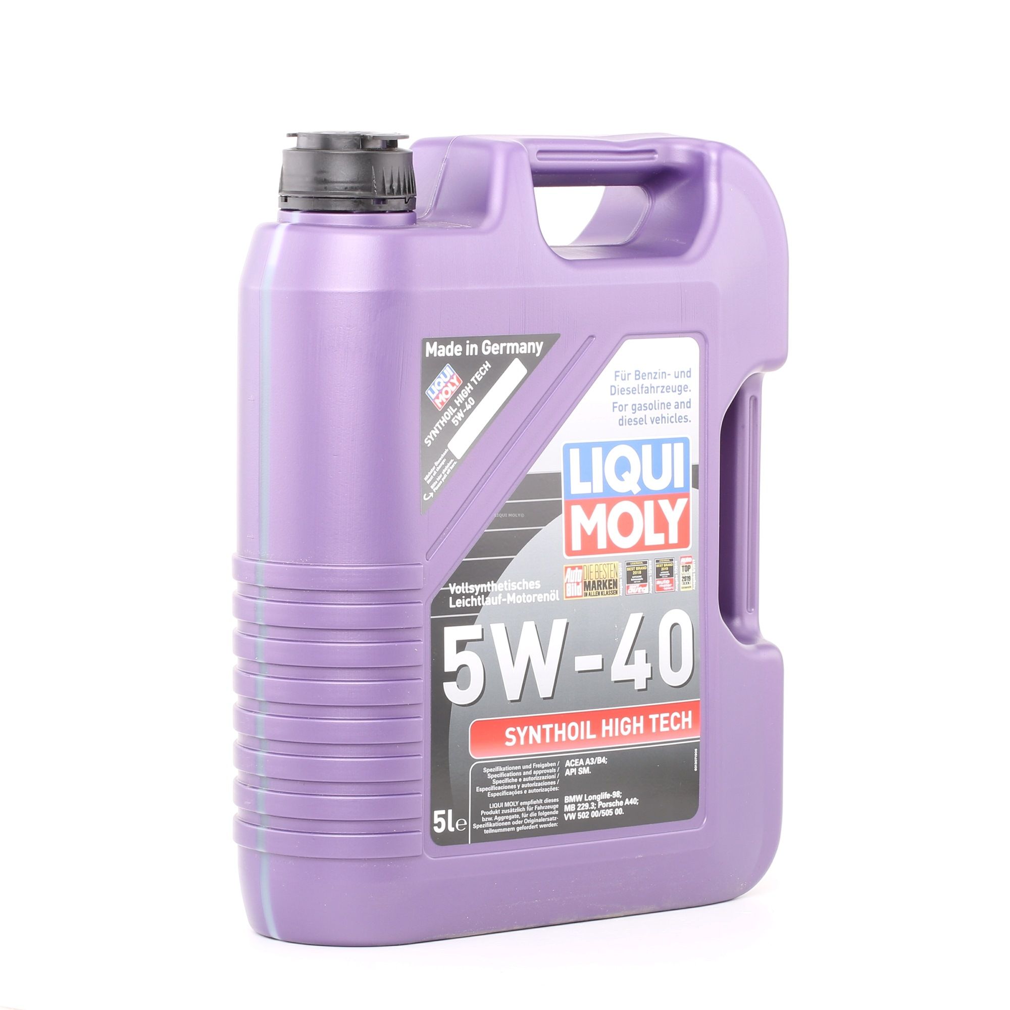 LIQUI MOLY 1856 Engine oil 5W-40, Capacity: 5l, Synthetic Oil-image-9114341