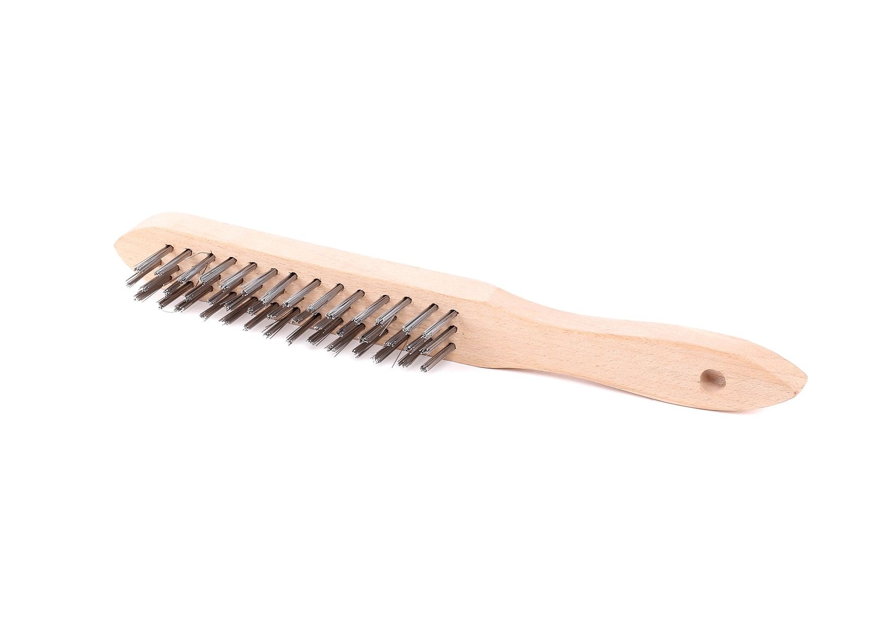 KS TOOLS 201.2305 Wire Brush Number of rows: 3-rows, Steel Wire, Height: 32,0mm-image-9174083