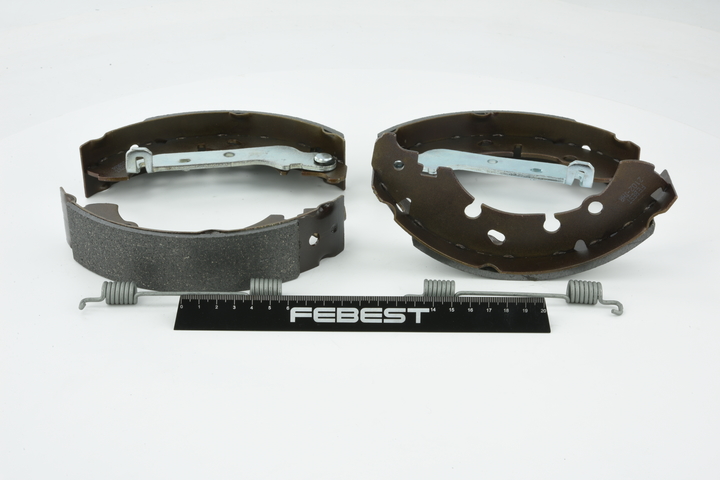 FEBEST Zapata de freno 2102-JHR 2102-JHR Zapatas de freno FORD RANGER FEBEST
