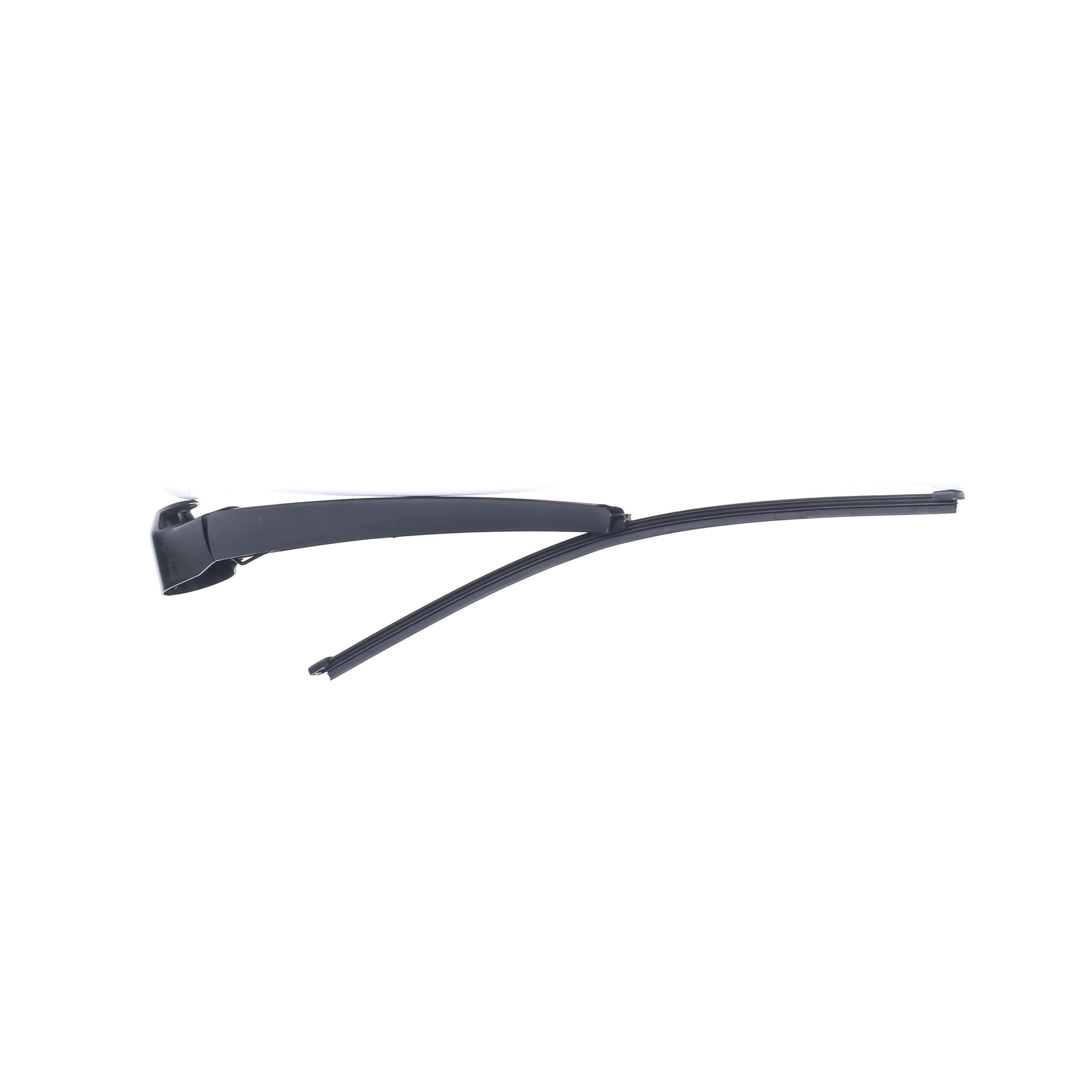Side view of METZGER 2190376 Wiper Arm with wiper blade, Rear, with cap