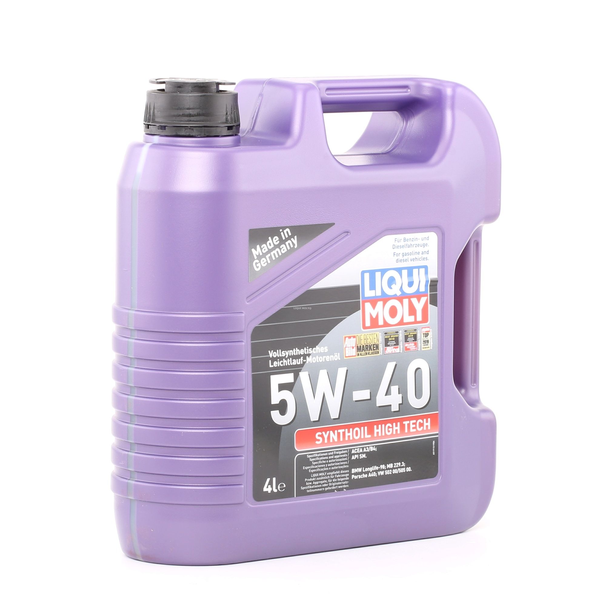LIQUI MOLY 2194 Engine oil 5W-40, Capacity: 4l, Synthetic Oil-image-9263508