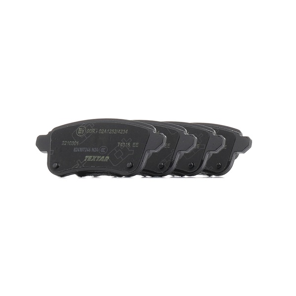 Remblokken RENAULT TEXTAR 2210301