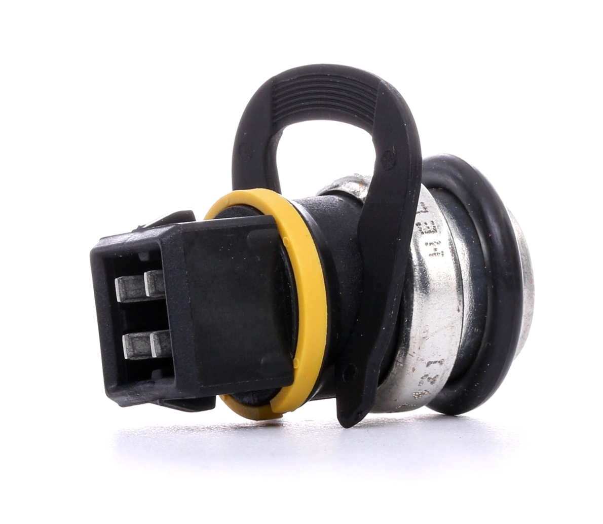 HELLA 6PT 009 107-421 Coolant Temperature Sensor yellow (amber), with retaining ring, with gasket/seal-image-937821