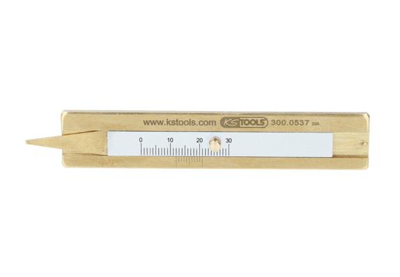 KS TOOLS 300.0537 Mērierīce, Protektora dziļums