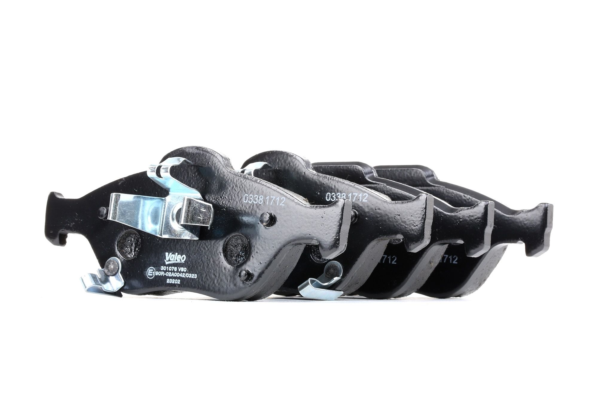 VALEO 301076 Brake pad set FIRST, Front Axle, with acoustic wear warning, without anti-squeak plate-image-9484687