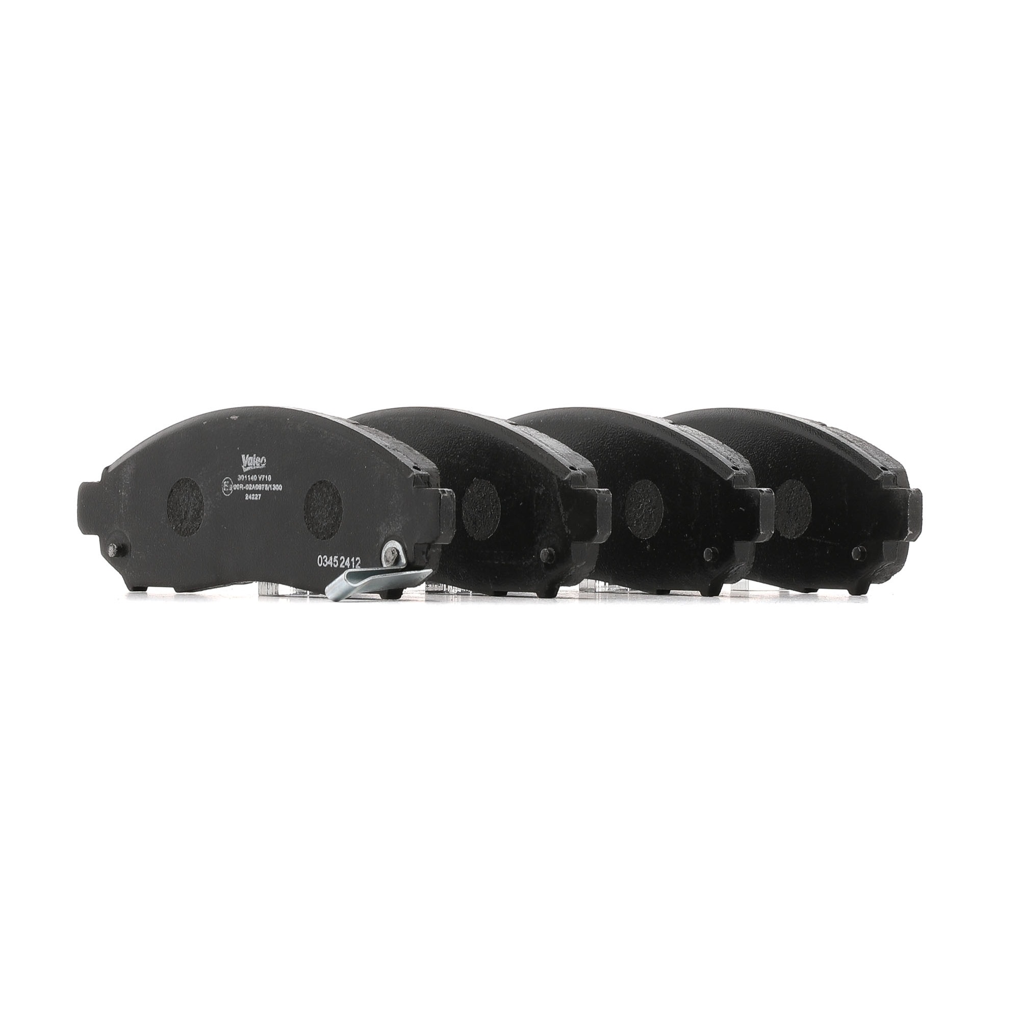VALEO 301140 Brake pad set FIRST, Front Axle, with acoustic wear warning, without anti-squeak plate-image-9485086