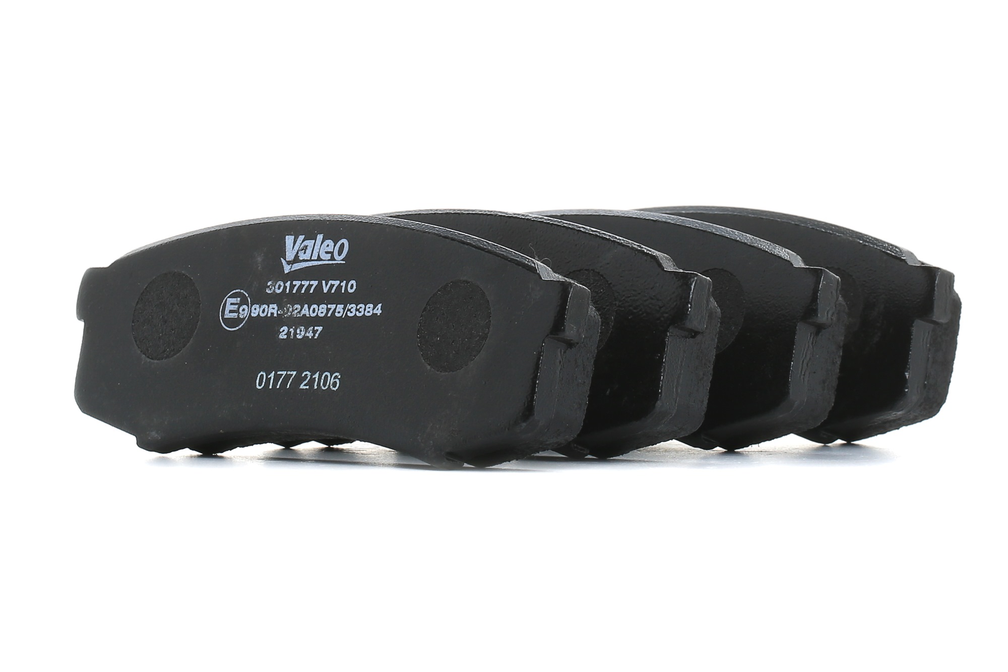 VALEO 301777 Brake pad set FIRST, Rear Axle, without integrated wear sensor, without anti-squeak plate-image-9489499
