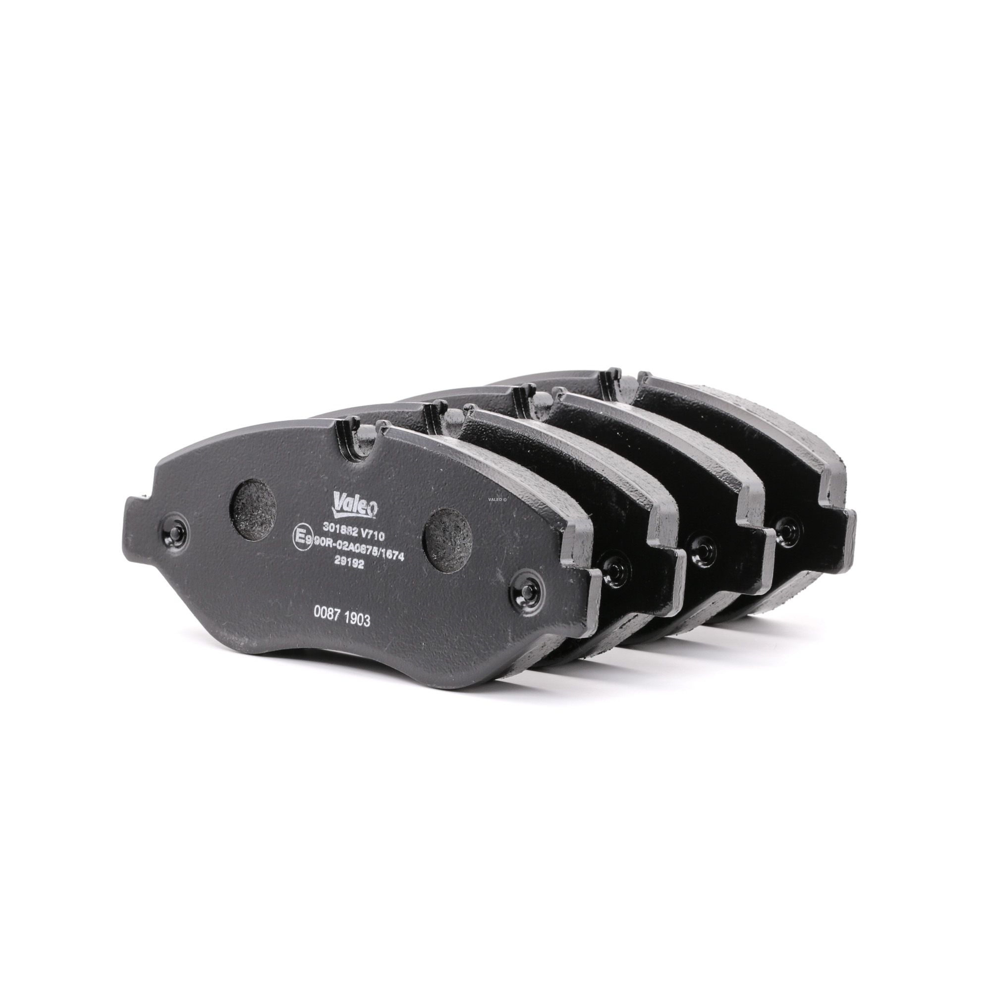VALEO 301882 Brake pad set FIRST, Front Axle, without integrated wear sensor, without anti-squeak plate-image-9490012