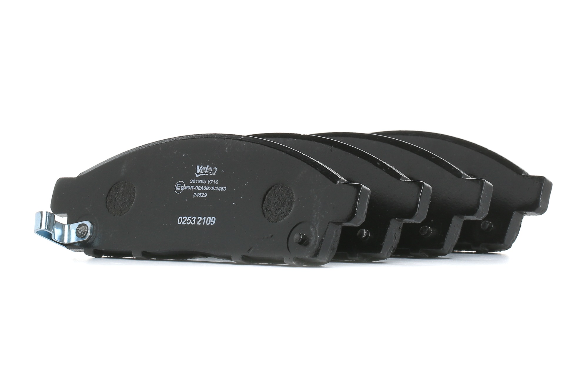 VALEO 301893 Brake pad set FIRST, Front Axle, with acoustic wear warning, without anti-squeak plate-image-9490060