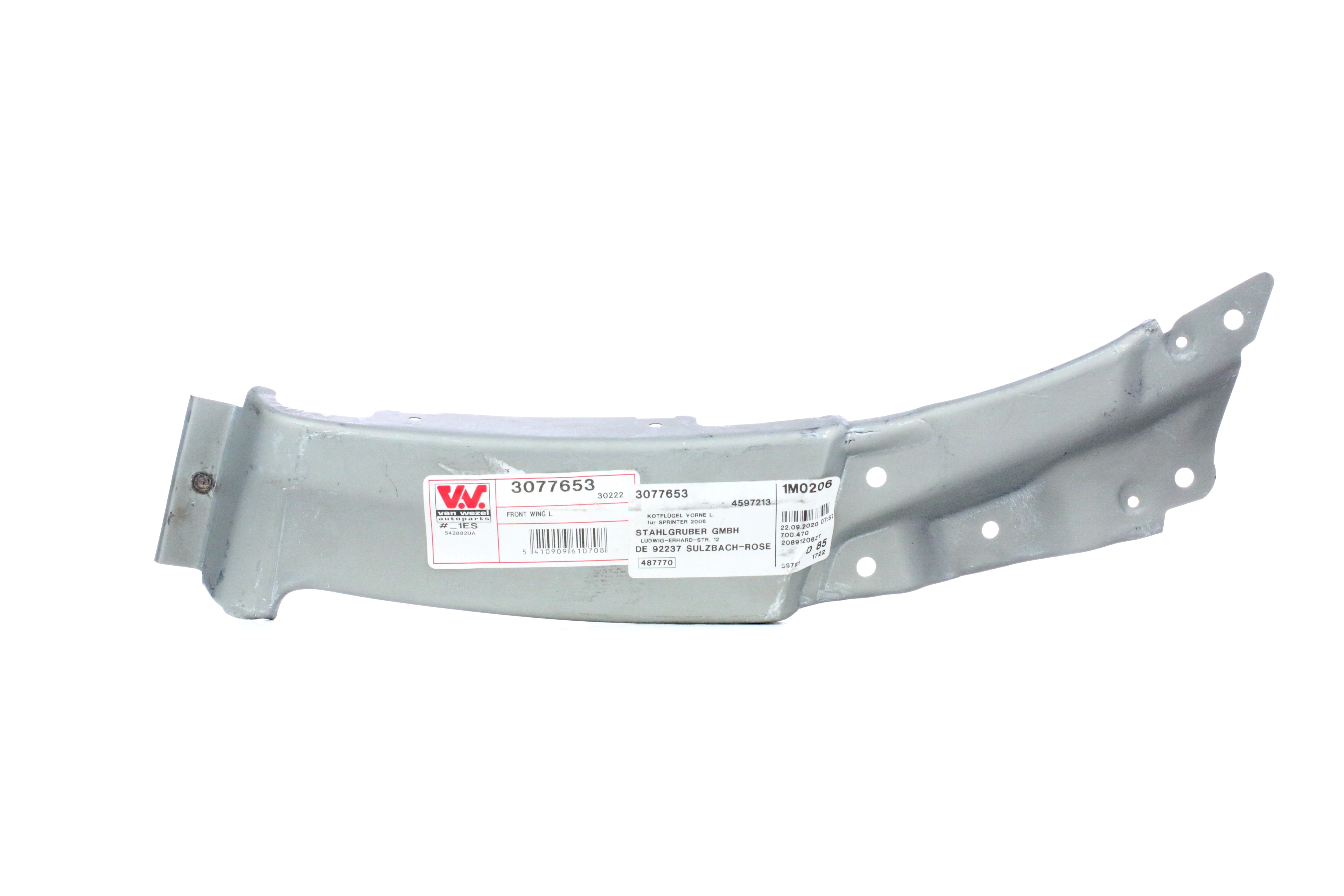 VAN WEZEL 3077653 Fender Left Front-image-9509233