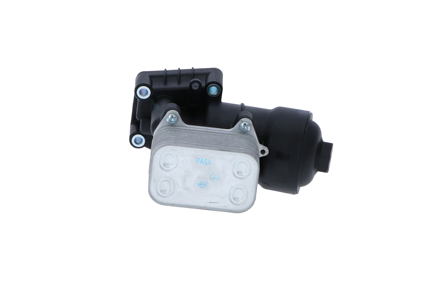 NRF 31355 Oil Cooler EASY FIT with filter, with gaskets/seals-image-9533161
