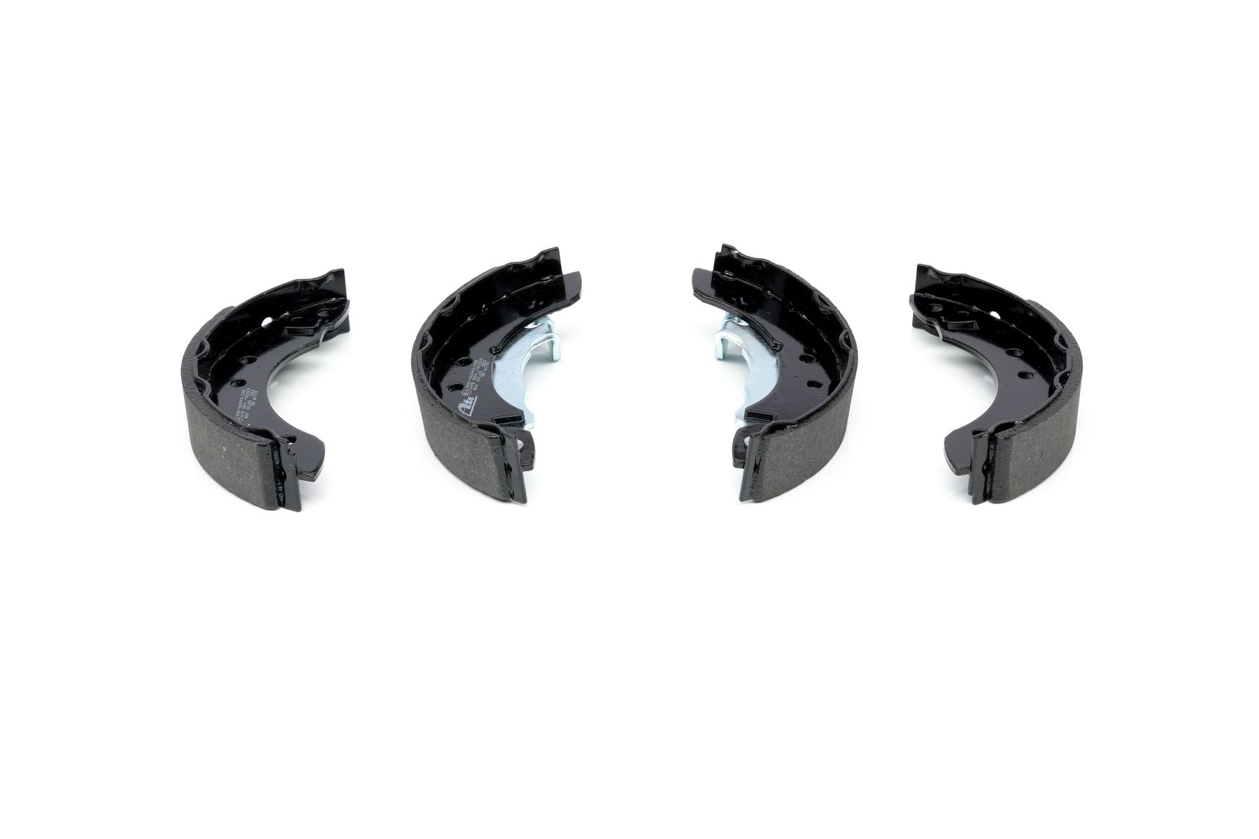 ATE 03.0137-0138.2 Brake Shoes with lever-image-953504