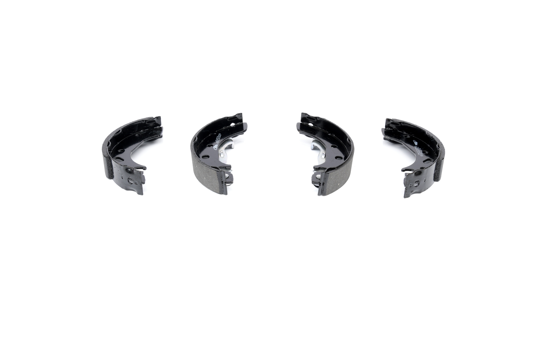 ATE 03.0137-0337.2 Brake Shoes with lever-image-953634