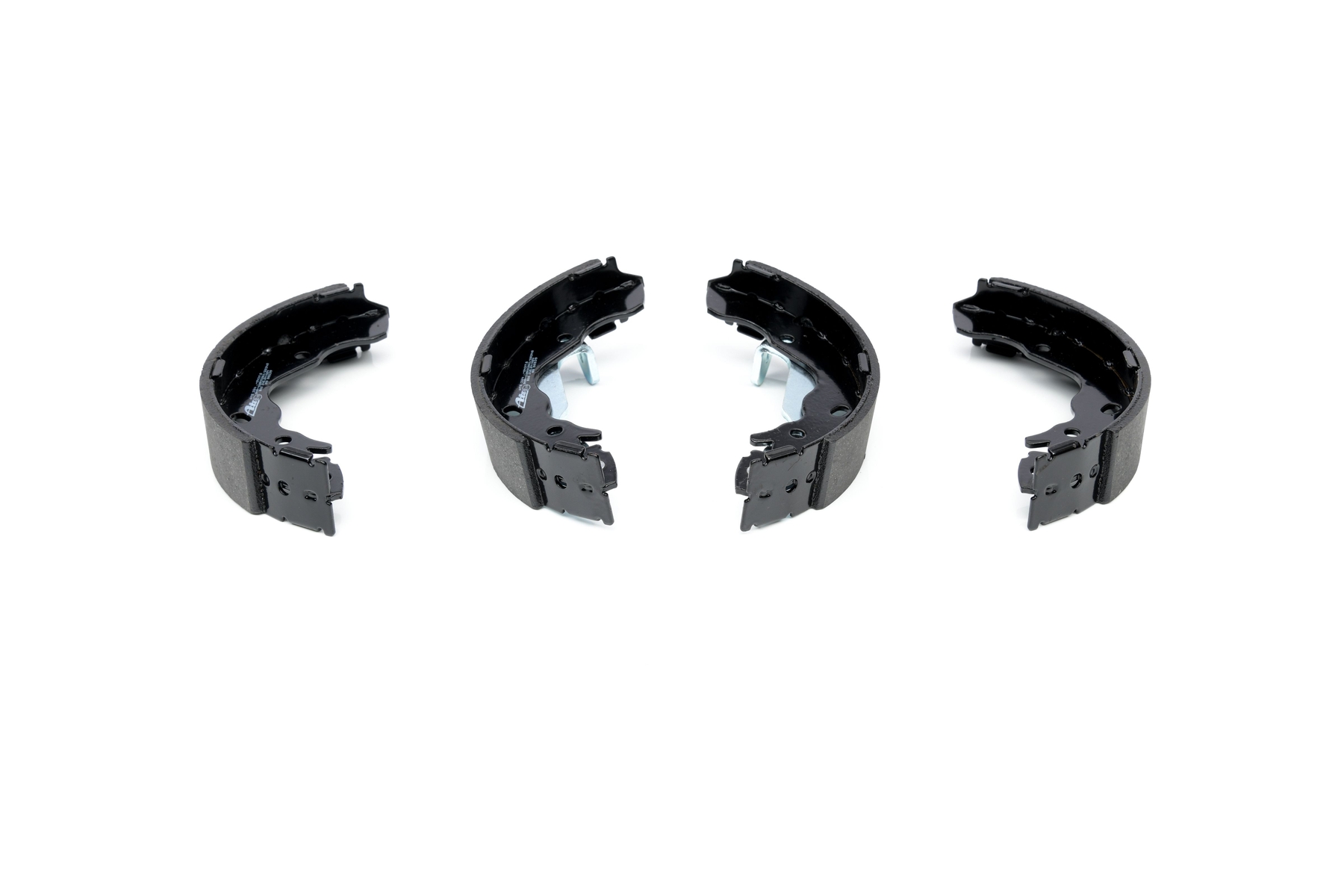 ATE 03.0137-0437.2 Brake Shoes with lever-image-953718