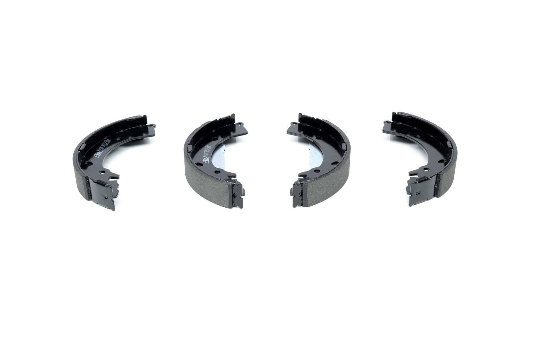 ATE 03.0137-0456.2 Brake Shoes with lever-image-953736