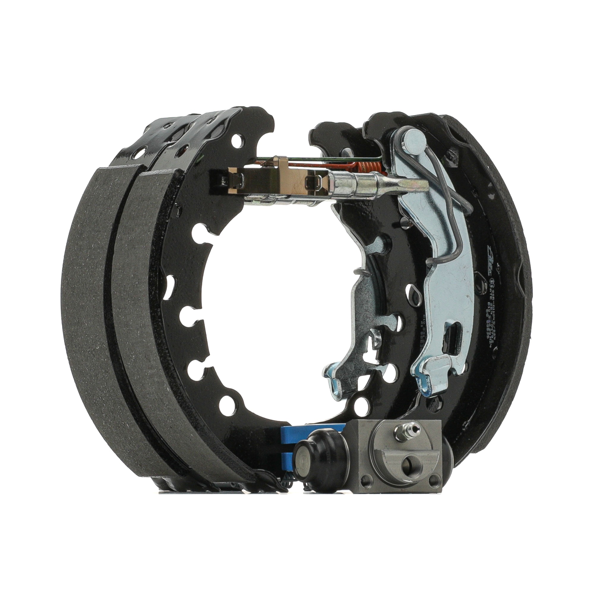 Side view of ATE 03.0520-6719.3 Brake Set, drum brakes with accessories
