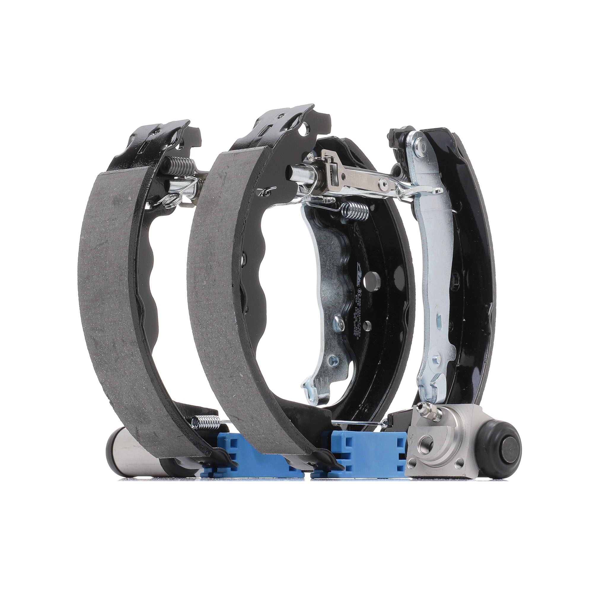 Side view of ATE 03.0520-7222.3 Brake Set, drum brakes with accessories