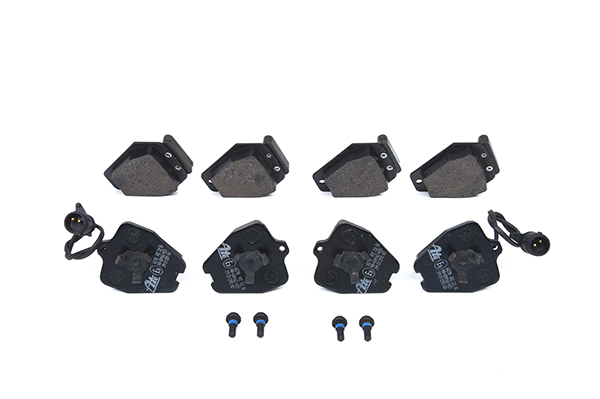 ATE 13.0460-2700.2 Brake pad set incl. wear warning contact, with brake caliper screws-image-955377