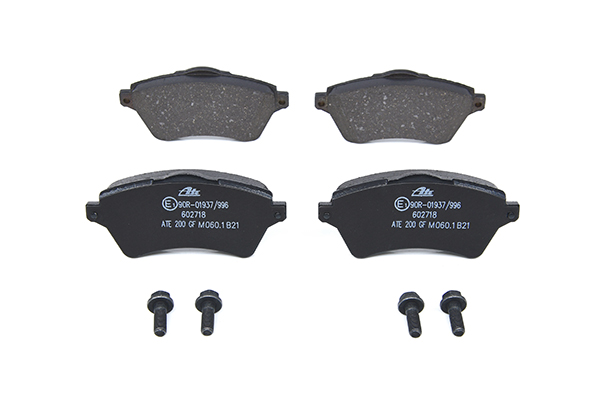 ATE 13.0460-2718.2 Brake pad set excl. wear warning contact, with brake caliper screws-image-955393