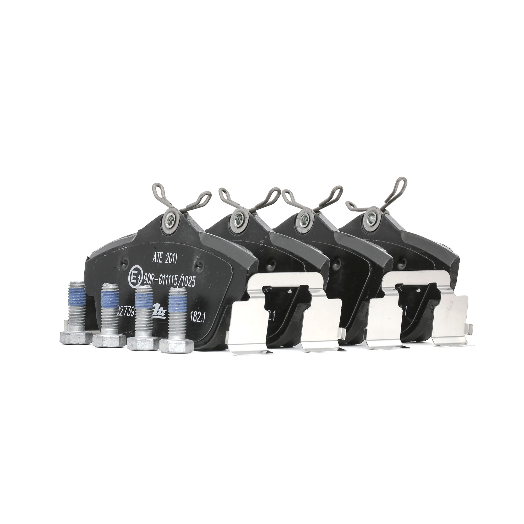 ATE 13.0460-2739.2 Brake pad set excl. wear warning contact, with brake caliper screws, with accessories-image-955414